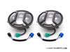 JK Jeep Wrangler Daymaker LED Headlights + Armour Grille Cover Set