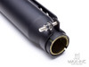 Matte Black Universal Slash Cut Stainless Exhaust / Muffler
