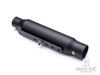 Matte Black Universal Hotdog Stainless Exhaust / Muffler