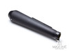 Matte Black Universal Trumpet Stainless Exhaust / Muffler