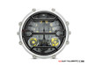 MONZA 5.75 Inch CNC Machined Aluminum LED Headlight - Strata Cover