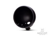7.7 INCH Matte Black Bottom Mount Metal Headlight Housing + Bezel Combo