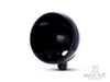 7.7 INCH Gloss Black Bottom Mount Metal Headlight Housing + Bezel Combo