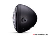 7.7" Matte Black / Contrast Multi Projector Integrated LED Headlight + Eight Ball Grill Cover