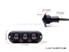 Mimo Custom Micro CNC Billet Aluminum Integrated LED Stop / Tail Lights / Turn Signals