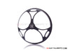 5.75" Tri-Maltese Design Black / Contrast CNC Aluminum Headlight Guard Cover