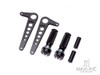 Black Universal Cafe Racer CNC Machined Aluminum Rear Sets