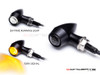 ARES Micro CNC Billet Aluminum Integrated Daytime Running Lights / Turn Signals