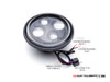 7 INCH High Quality Quad Projector LED Headlight + White Halo - Emarked