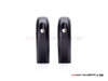 Black CNC Machined Billet Alum Fork Mount Auxiliary Light Clamps - Sizes 32-59mm