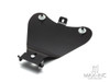 Black Custom Bobber Solo Saddle Seat Baseplate Bracket