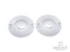 Motorcycle Clear Turn Signal Light Lens Cover 2PCS For Harley Touring Road Electra Glide Road King FLHR Softail