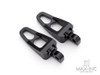 Black Motorcycle Gear Shift Brake Pedals Toe Shifter Peg for Harley Dyna Fatboy Sportster 883 Street Bob Bobber Chopper