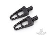 Black Motorcycle Gear Shift Brake Pedals Toe Shifter Peg for Harley Dyna Fatboy Sportster 883 Street Bob Bobber Chopper
