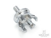 Motorcycle Chrome Seat Bolt Tab Screw For Harley Touring Road King Street Glide Softail Dyna Sportster XL Street Bob 96-19