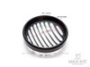 For Harley Sportster XL 883 Iron 1200 04-14 Custom XL1200C 1200 Motorcycle 5 3/4" ABS Led Headlight Grill Coverl 