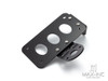  Universal Motorcycle Side Mounted Tail Light Frame License Plate Bracket Retro Metal Motorcycle Accessories for harley