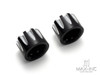Motorcycle Front Axle Nut Covers Caps Aluminum Black Cut For Harley Sportster Touring Softail Dyna VRSC 