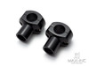 Black Cut 25MM 1" Handlebar Risers Kit Mount Clamp Handle Bar Heightening Fixed for Harley Honda Kawasaki Suzuki XL 883 1200 Steed 400 600