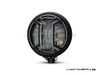 5.75 INCH MATTE BLACK BATES LED MOD INTEGRATED HEADLIGHT - DRL+ TURN SIGNALS - ARMOUR