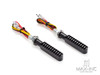 CNC Integrated Mini LED Bar with Resin Topper -- Sequential Indicators / DRL (Strobe Flashing & On)