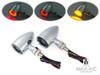 Chrome Bullet LED Integrated Turn Signals (Turn / Tail / Stop)