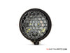 5.75 INCH MATTE BLACK /CONTRAST BATES LED MOD INTEGRATED HEADLIGHT - DRL+ TURN SIGNALS - Honeycomb