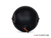 7.7 INCH GLOSS BLACK SHORT METAL LED MOD INTEGRATED HEADLIGHT - DRL + TURN SIGNALS