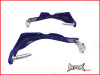 High Quality Blue Plastic / Aluminium Hand Guards - Fits 7/8 Bars