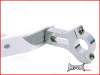 High Quality White Plastic / Aluminium Hand Guards - Fits 7/8 Bars