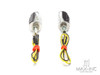 Black Tiny LED Turn Signals / Indicators - Small & Bright