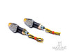 Black Micro LED Turn Signals / Indicators - Small & Bright