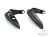 BLACK Universal Hand Guards with Integrated Amber LED Turn Signals
