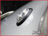 WHITE 12v Oval Flush Mount LED Mini Marker Lights