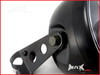 Black Adjustable Universal Headlight Brackets - Fits 32mm-40mm