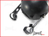 Black Adjustable Universal Headlight Brackets - Fits 32mm-40mm