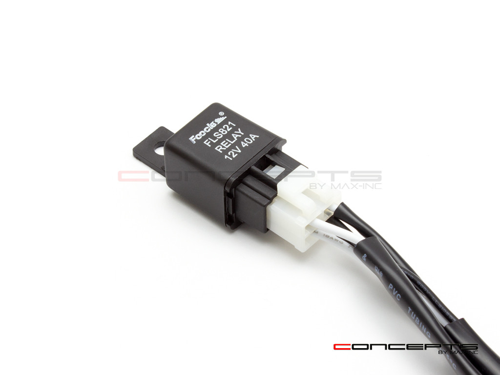 Complete  DIY Universal Motorcycle Spot / Fog Light Wiring Kit - PLUG N PLAY