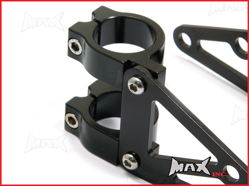 MAX High Quality CNC Machined Headlight Brackets - 52/53mm Diameter