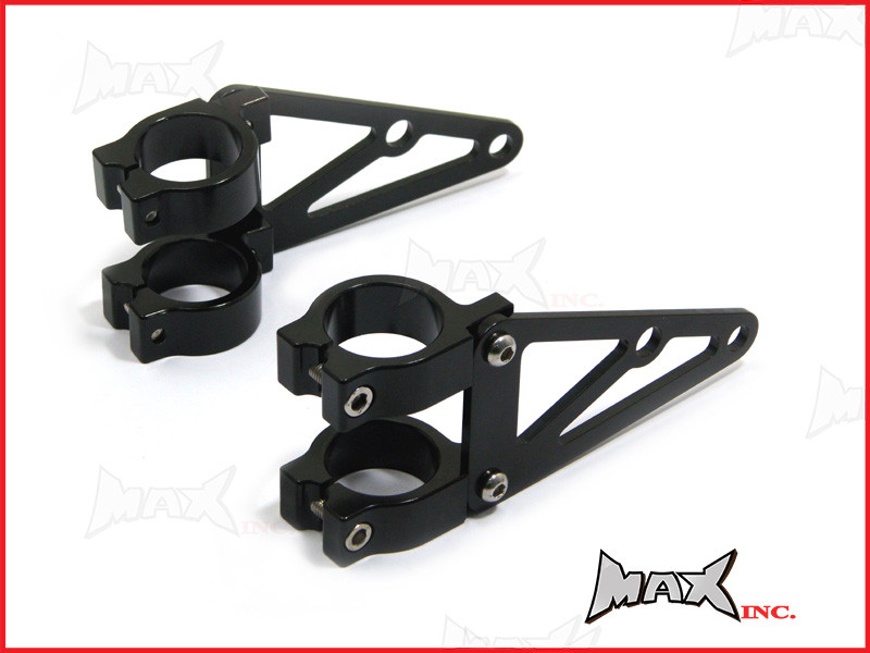 MAX High Quality CNC Machined Headlight Brackets - 52/53mm Diameter