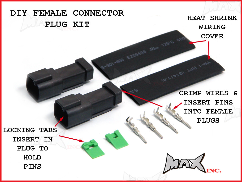Complete Universal Car Spot / Fog Light Wiring Kit - PLUG N PLAY