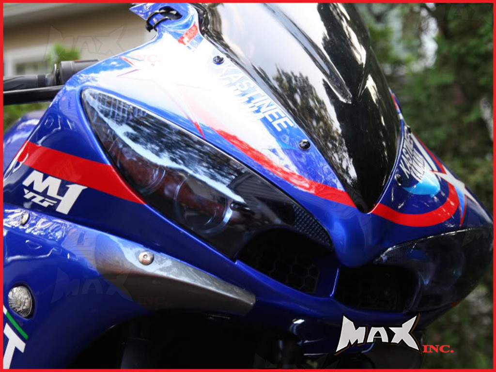 High Grade Self Adhesive Light Smoked Headlight Protective Film - 45cm x 37cm