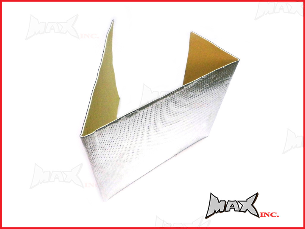 Self Adhesive Exhaust Aluminium Reflective Heat Shield - 100cm x 33cm