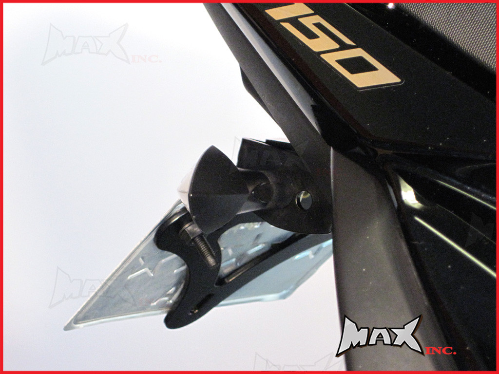 Black Mini LED Turn Signals / Indicators - Small & Bright