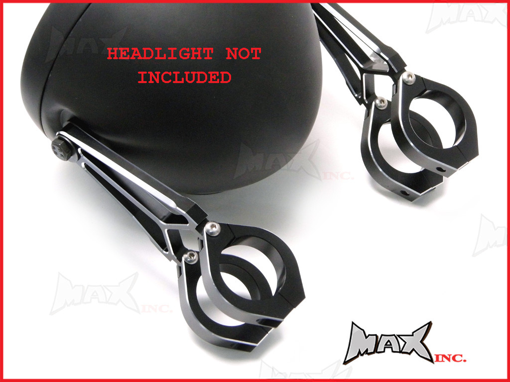 MAX Razor High Quality CNC Machined Headlight Brackets - 36/37mm Diameter
