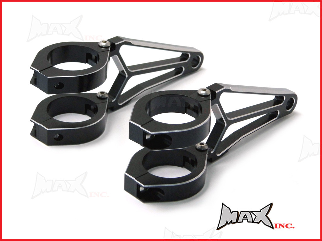 MAX Razor High Quality CNC Machined Headlight Brackets - 46/47mm Diameter