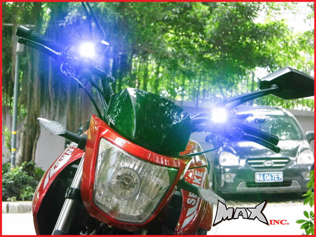 Super Bright Blue CREE LED Mirror Mount Fog / Drl Lights