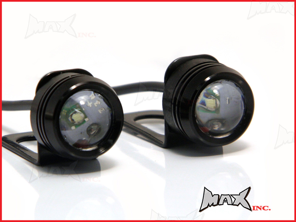 Universal Auxiliary Red CREE LED Projector Marker / Fog Lights