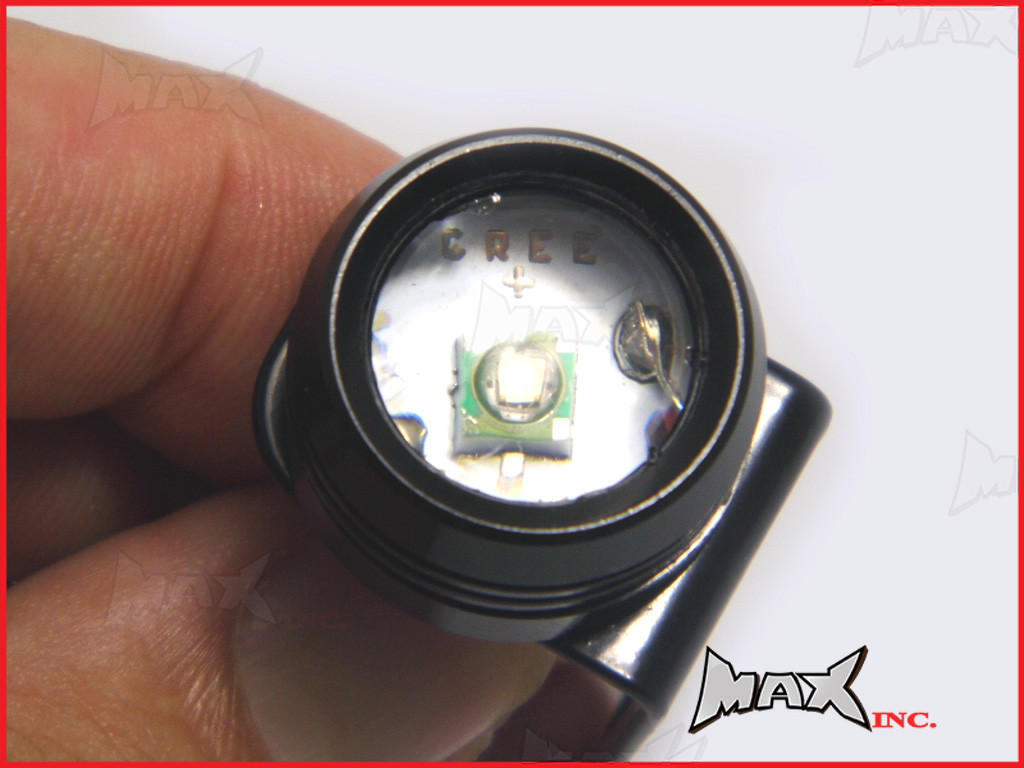 Universal Mirror Mount Amber CREE LED Projector Turn Signal / Marker Lights