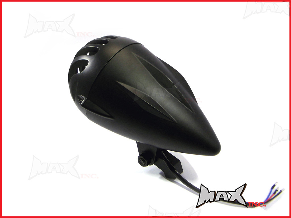 4.5 INCH Matte Black Universal Bird Cage Aluminium Headlight - 55w