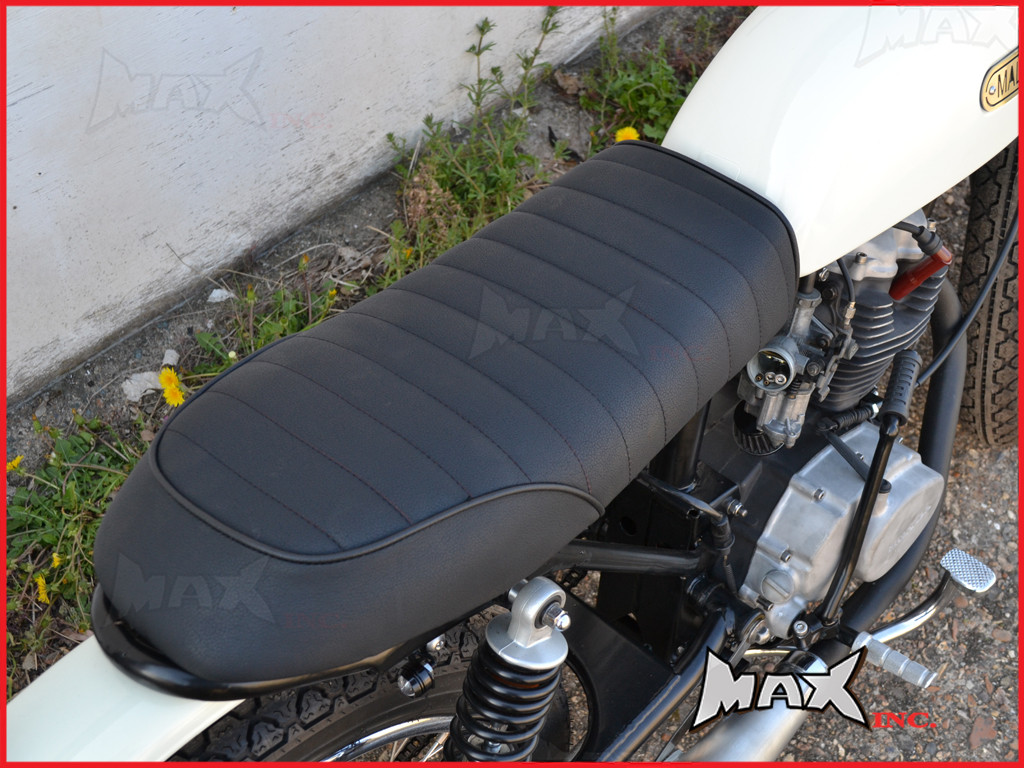 High Quality Black Universal Scrambler Motorcycle Seat